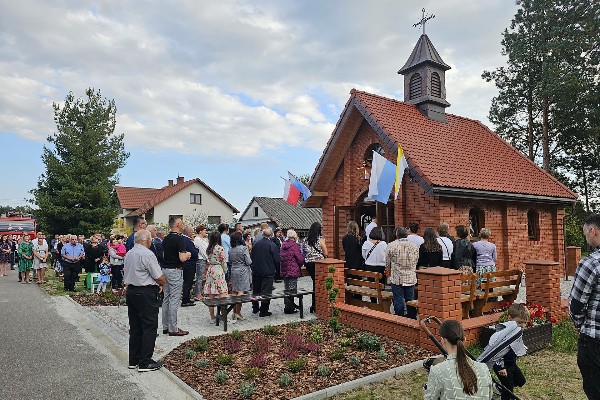 Poświęcenie kaplicy na Marku