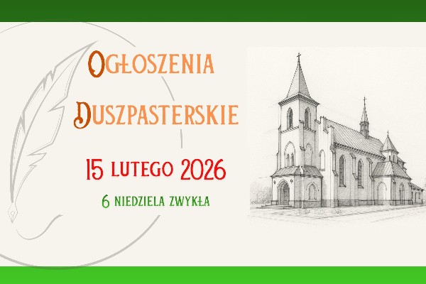 6 Niedziela Zwykła - 15.02.2026