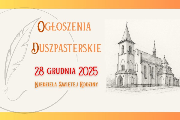 Święto Świętej Rodziny - 28.12.2025