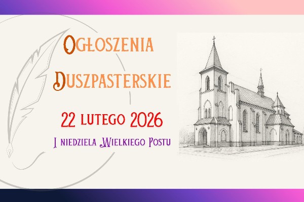 1 Niedziela Wielkiego Postu