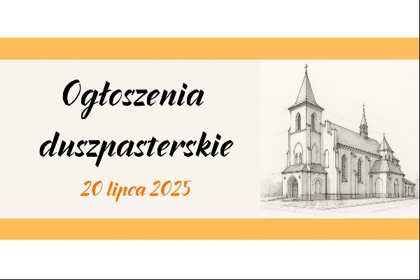16 Niedziela Zwykła - 20 lipca 2025 