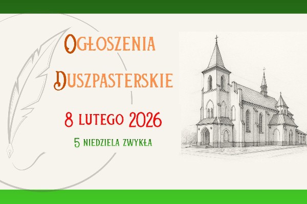 5 Niedziela Zwykła - 08.02.2026