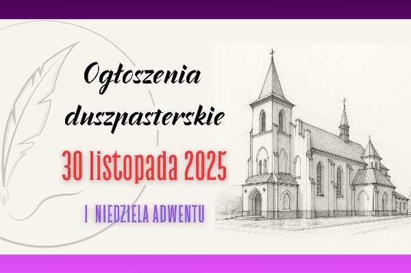 1 Niedziela Adwentu 30.11.2025