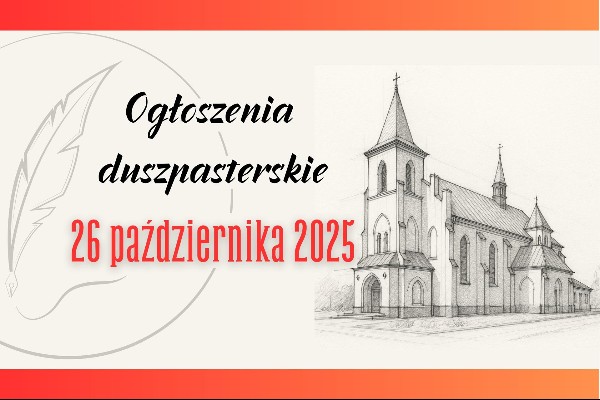 30 Niedziela Zwykła - 26.10.2025